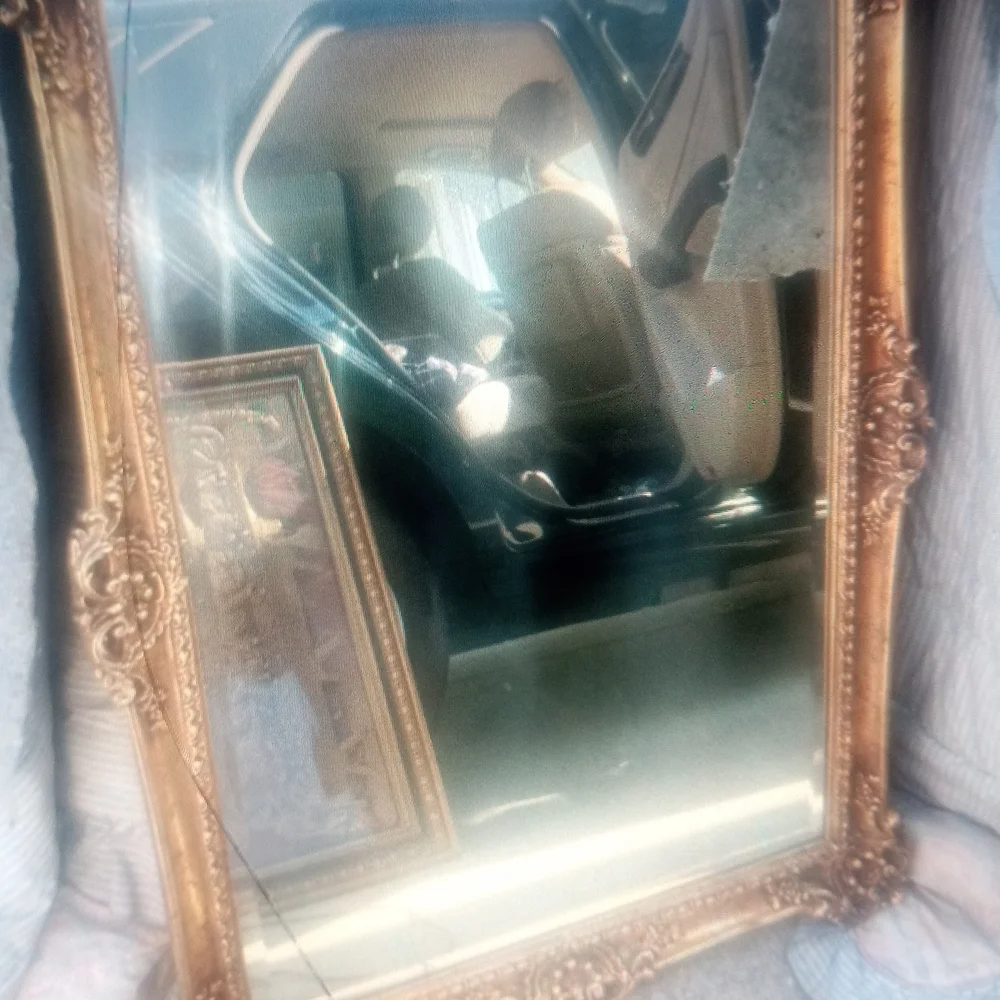 Elegant Gold Framed Wall Mirror
